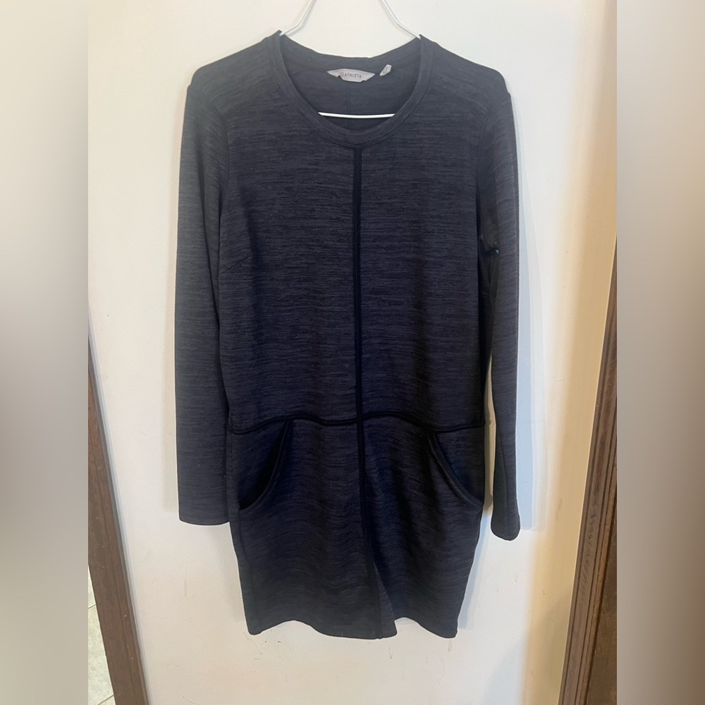 Athleta Dress Dark Gray Sz S